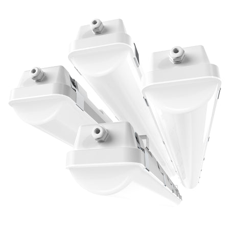 The vapor light fixture can be purchased in batches of four.