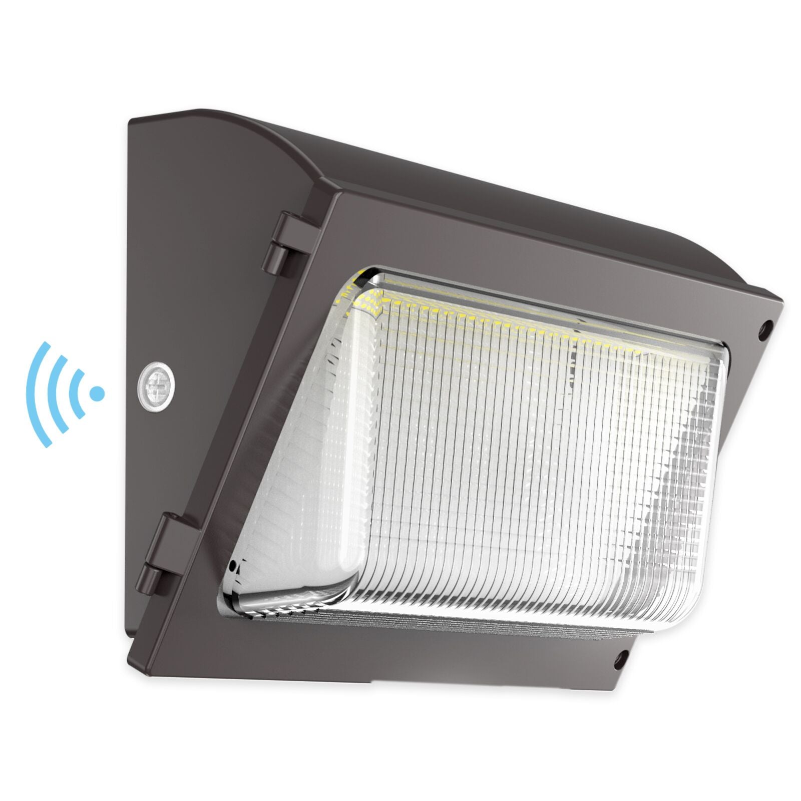 Oval Series Wall Pack Light with Photocell - Outdoor Security Lighting